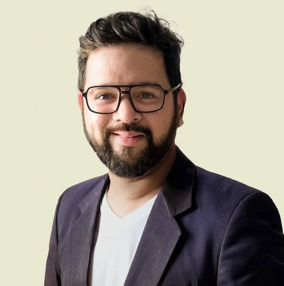 Portrait of Sudeep Gandhi, Creative Director
